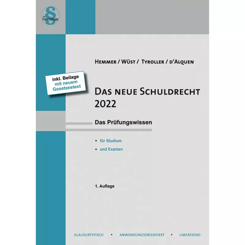 Das neue Schuldrecht 2022