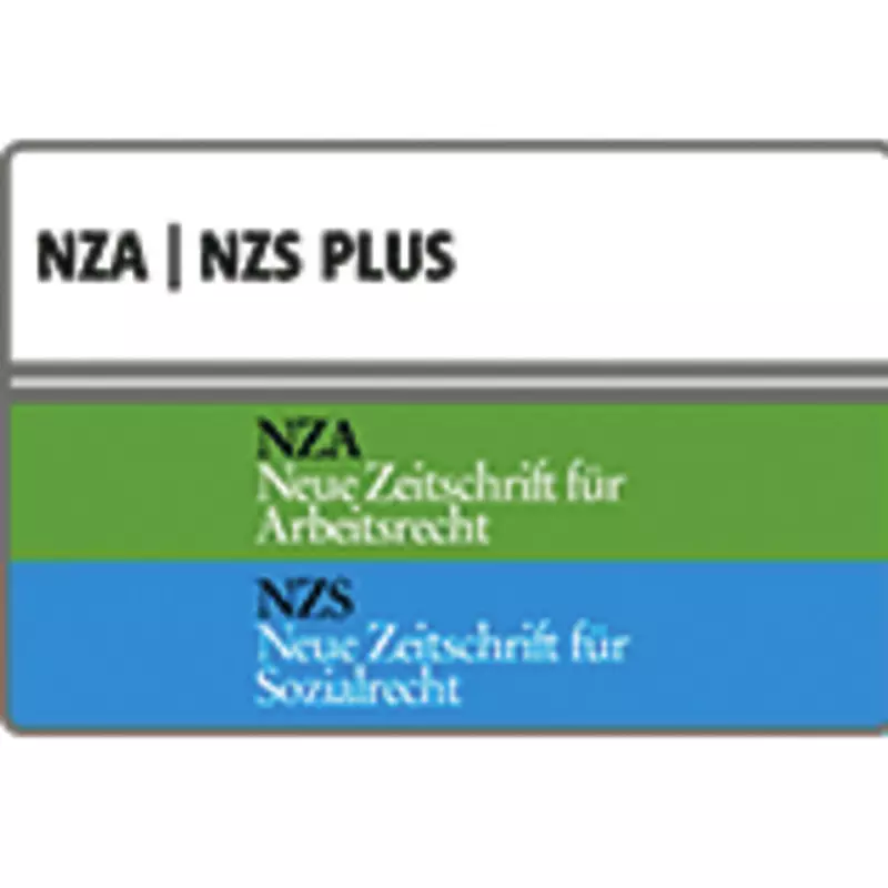 beck-online Zeitschriftenmodul NZA/NZS PLUS - Vorzugspreis