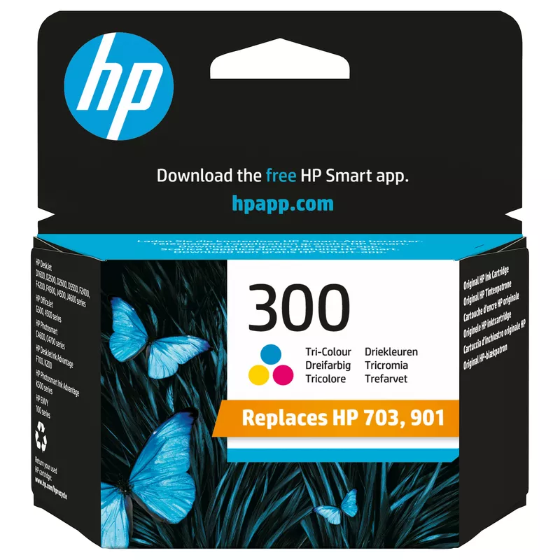 HP 300 TRI-COLOR ORIGINAL INK