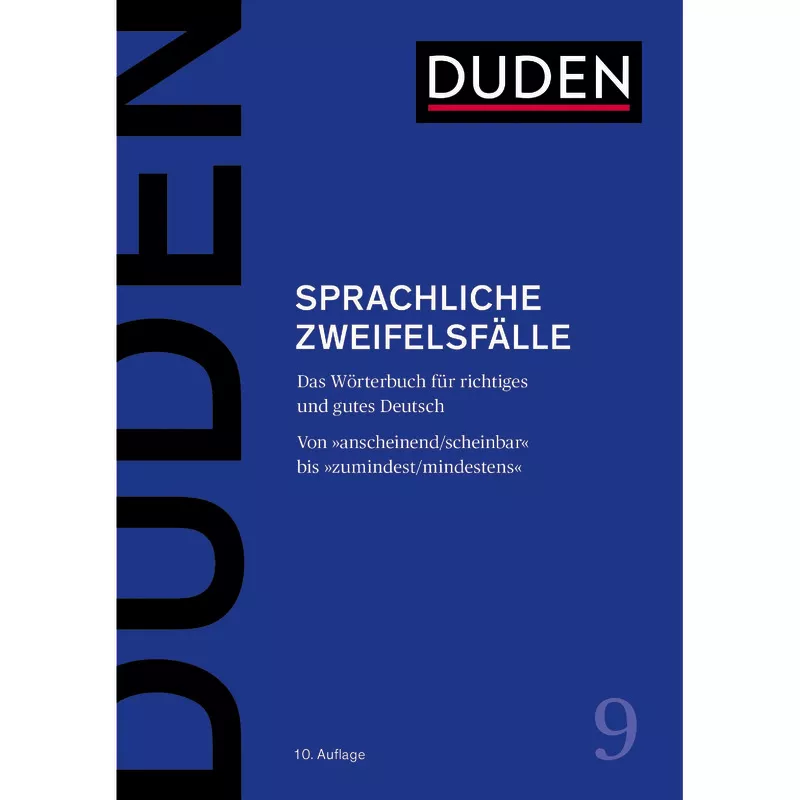 Duden - Sprachliche Zweifelsfälle - Band 9
