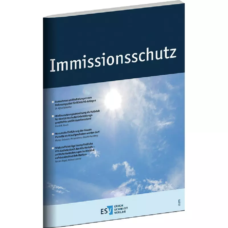 Immissionsschutz - Abonnement