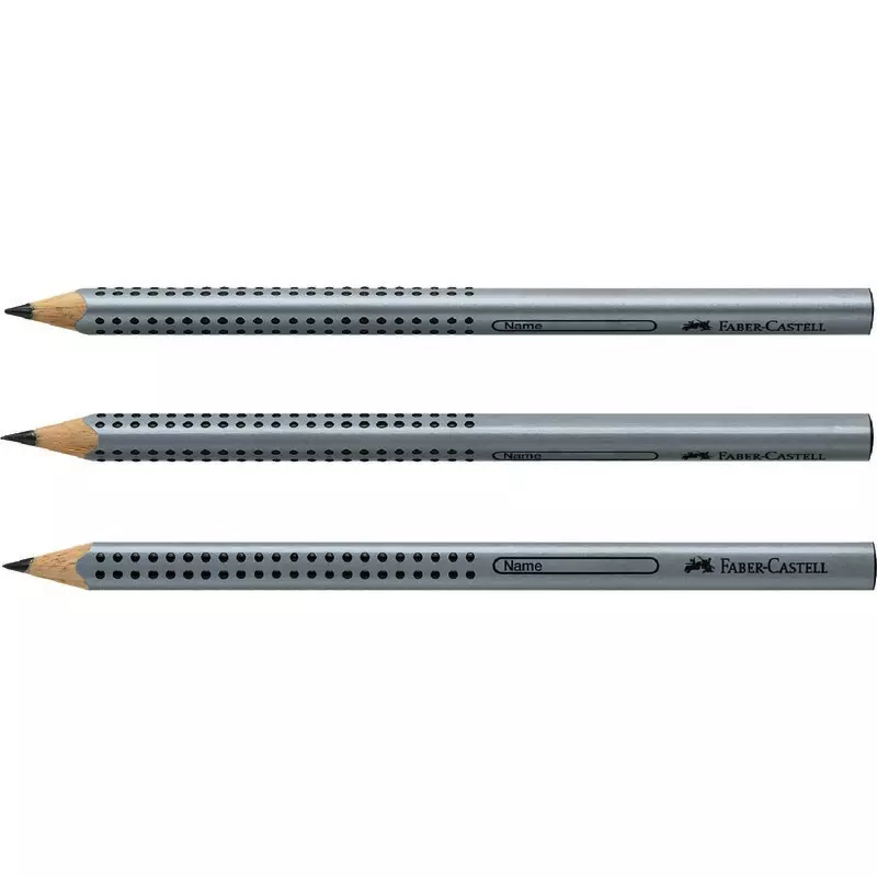 FABER-CASTELL Bleistift JUMBO GRIP, Packung: 12 Stück