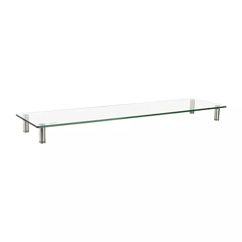 Logilink Monitorerhöhung/-Tisch aus Glas, extra breit