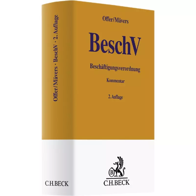 BeschV Beschäftigungsverordnung