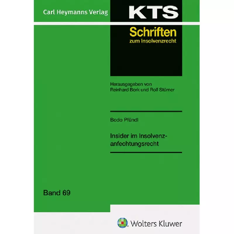 Insider im Insolvenzanfechtungsrecht