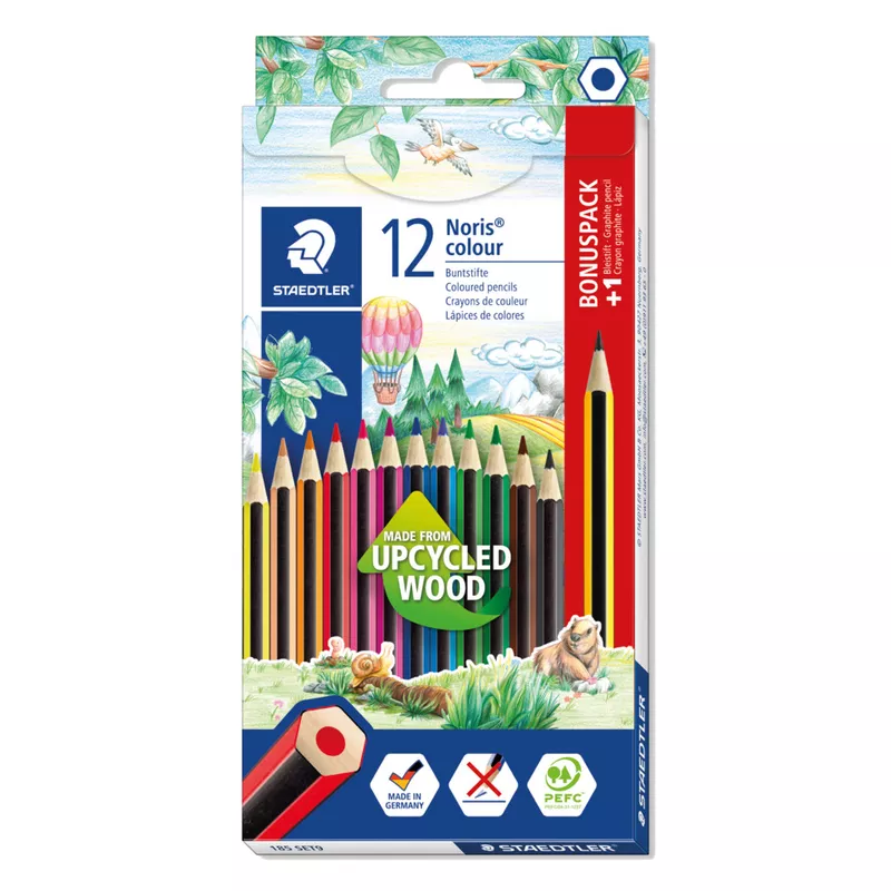 Farbstiftetui Noris® colour, 3mm, 12 Stück STAEDTLER 185 SET9
