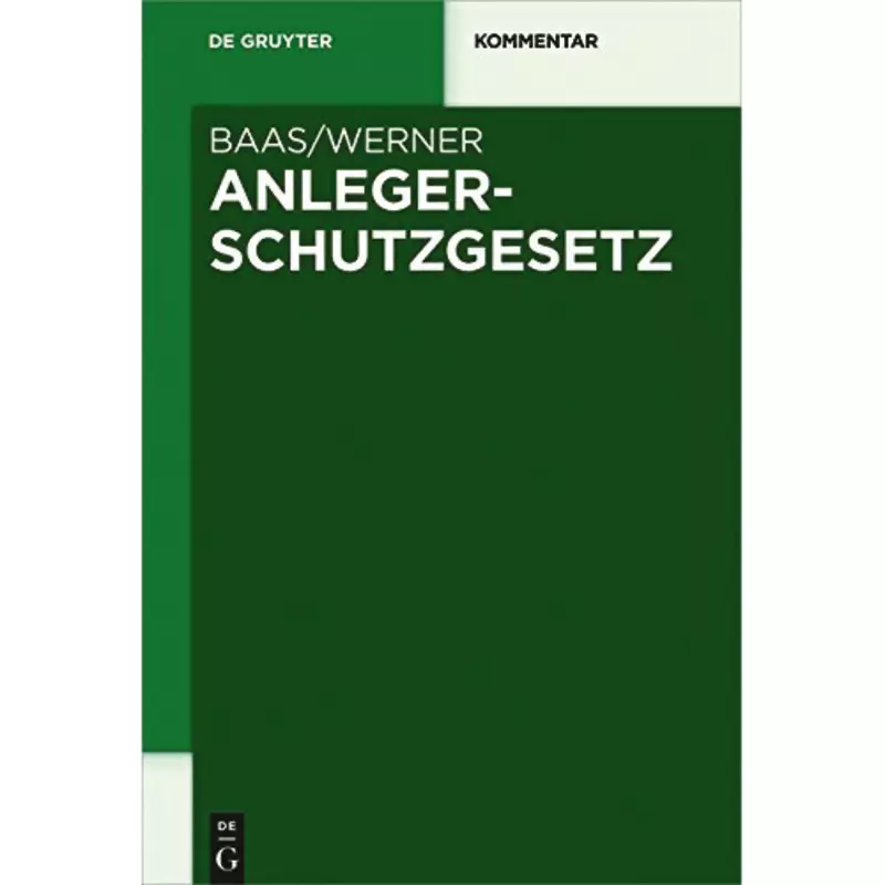 Anlegerschutzgesetz