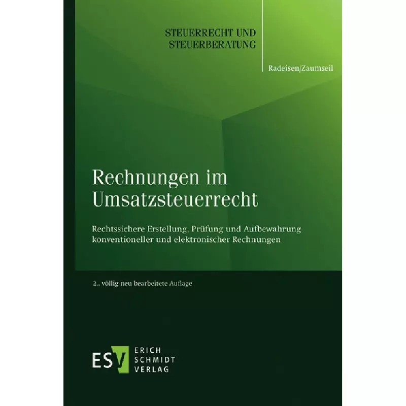 Rechnungen im Umsatzsteuerrecht