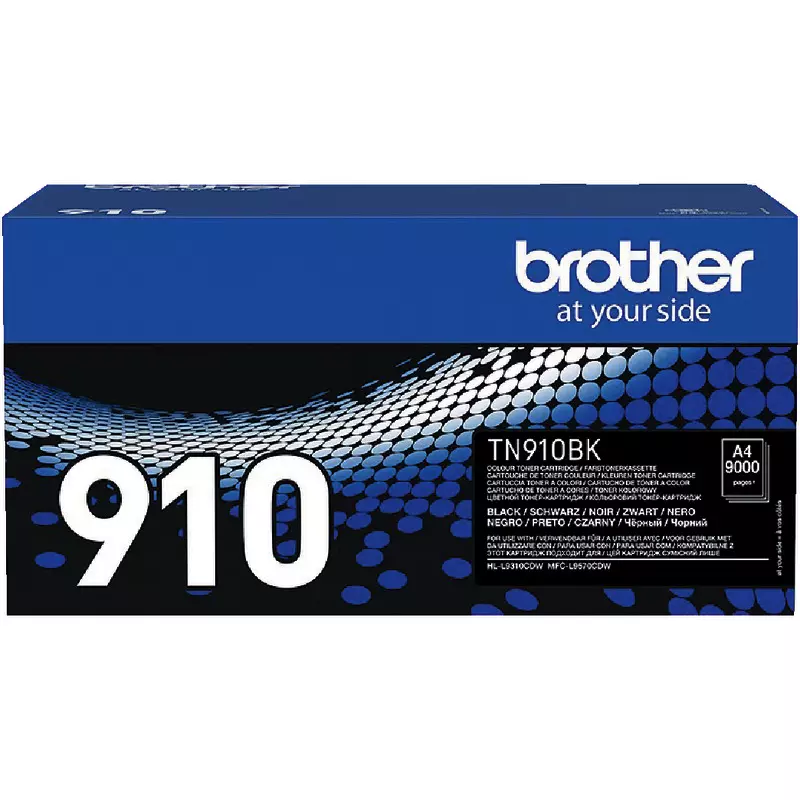 Brother Toner TN-910BK Schwarz bis zu 9.000 Seiten ISO/IEC 19798