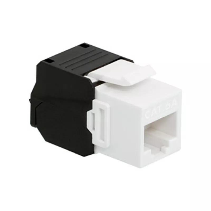 LogiLink Keystone CAT6a RJ45 Buchse UTP AWG 22-26 180° Werkzeuglos