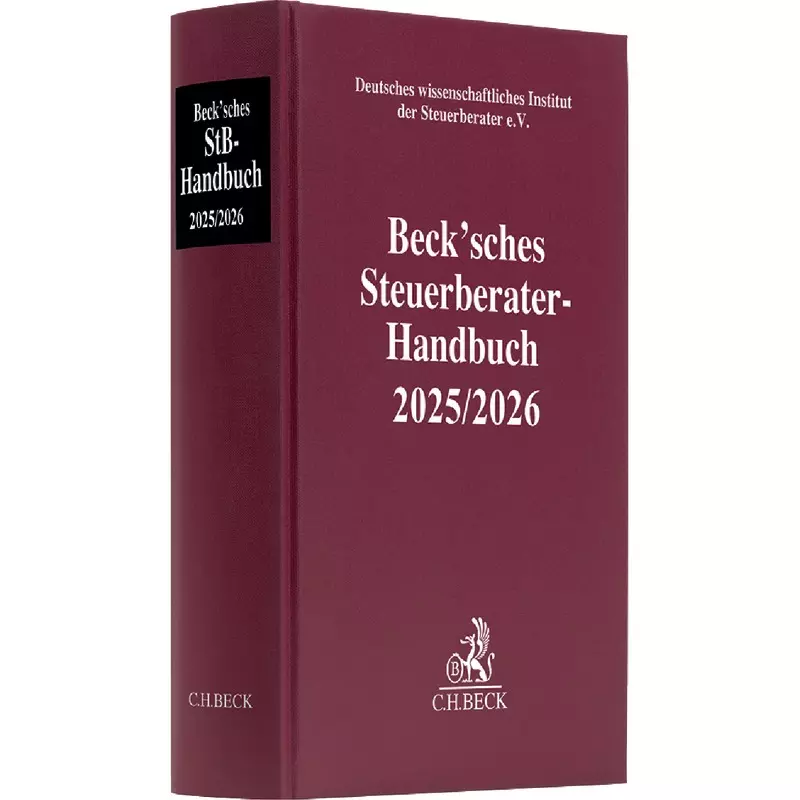 Beck'sches Steuerberater-Handbuch 2025/2026