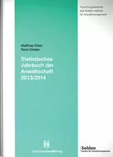 Statistisches Jahrbuch der Anwaltschaft  2013/2014