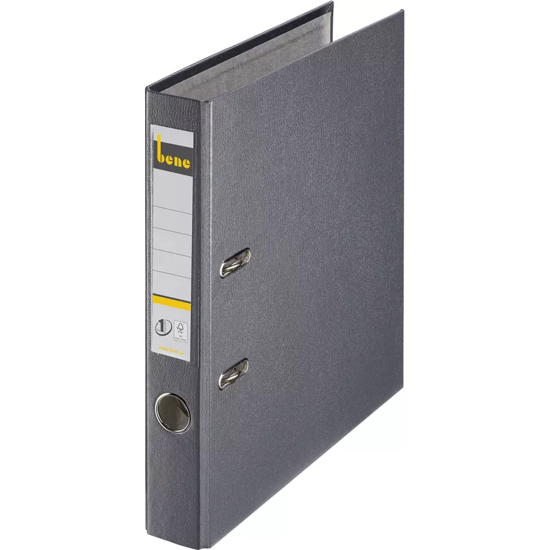 Bene Ordner DIN A4 52mm PP schiefer