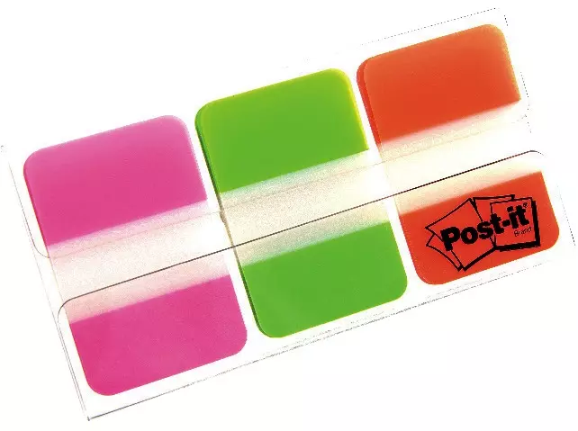 Post-it® Index Strong Ablagetabs, Standard, Verschiedene Farben