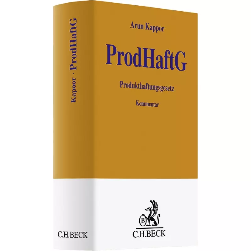 Produkthaftungsgesetz: ProdHaftG