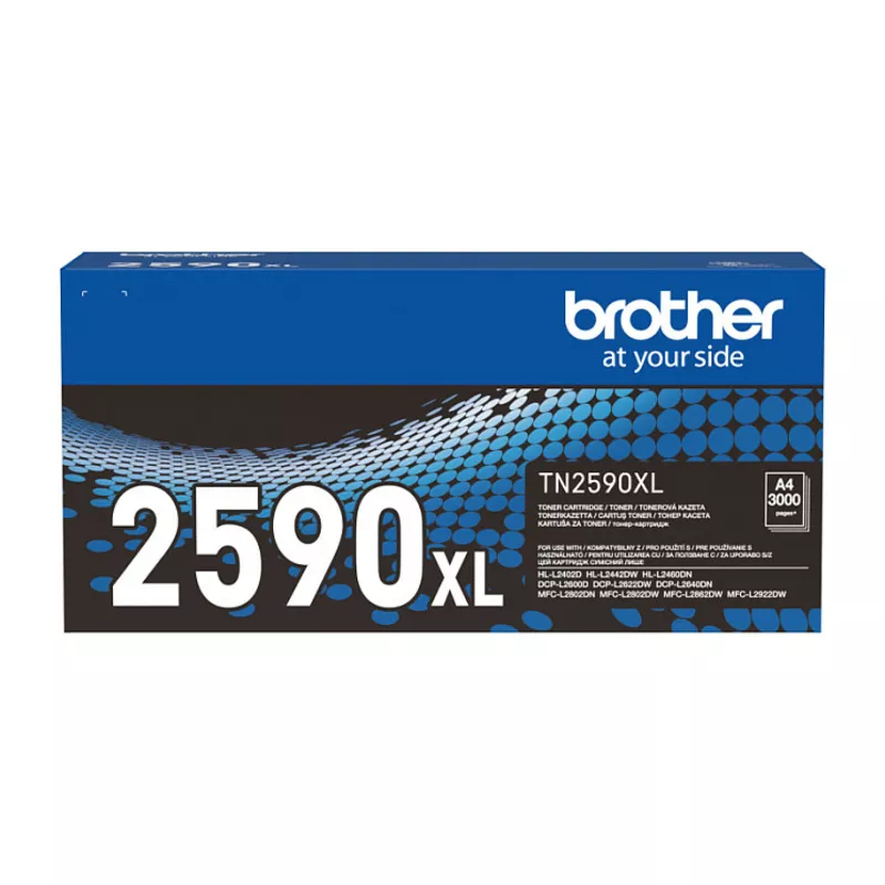 Brother TN2590XL - Schwarz - original - Box - Tonerpatrone - fr Brother MFC-L2922DW