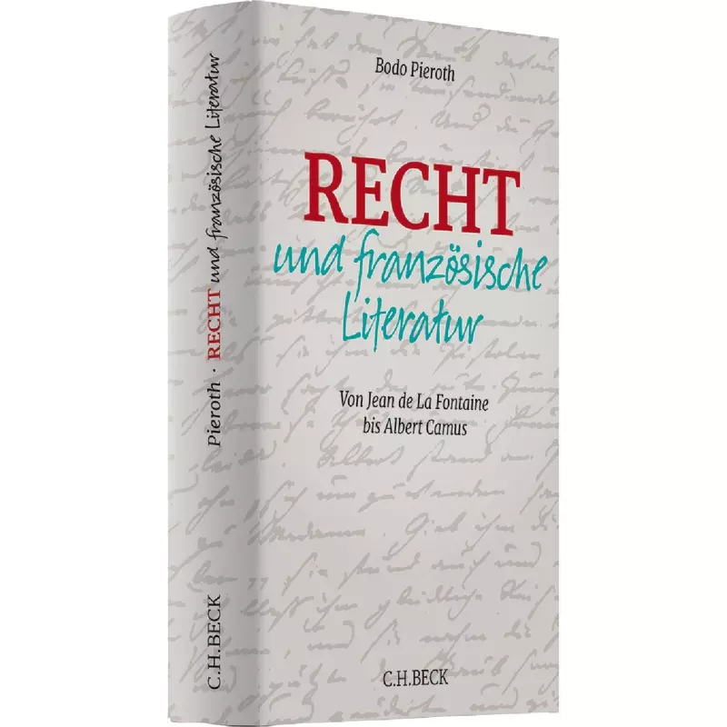 Recht und französische Literatur