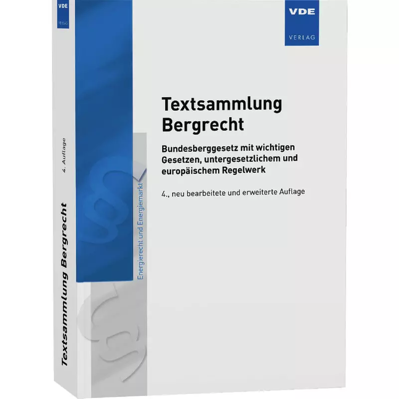 Textsammlung Bergrecht