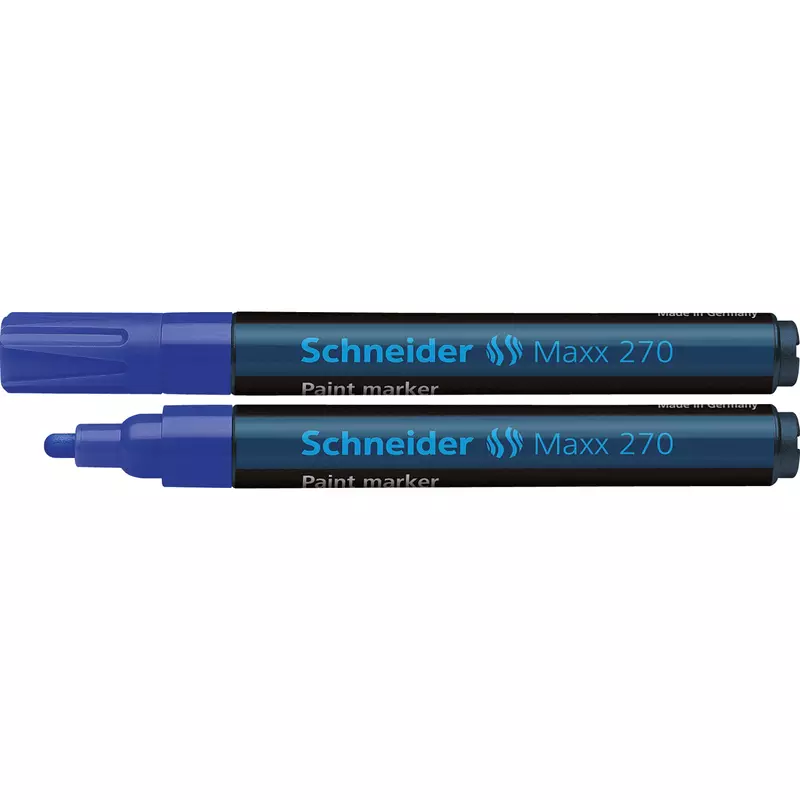 Schneider Lackmarker Maxx 270 1-3mm Rundspitze blau
