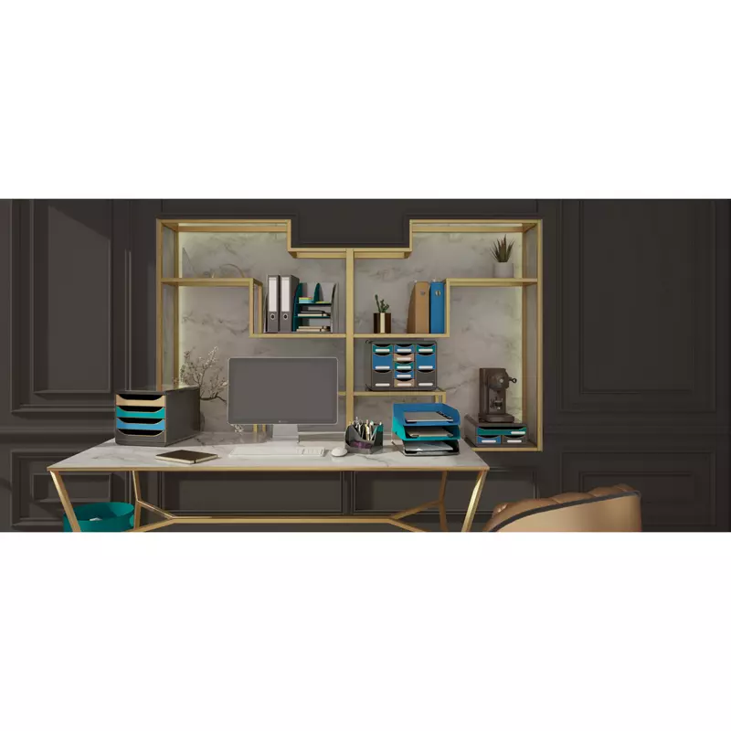 Mag Cube, Stehsammler, Neo Deco - Bleu de France