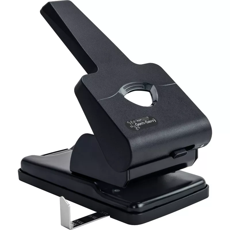 RAPESCO Registraturlocher HD865-P, 63 Blatt Stanzkapazität, schwarz