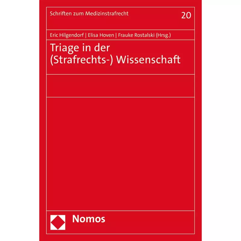 Triage in der (Strafrechts-) Wissenschaft