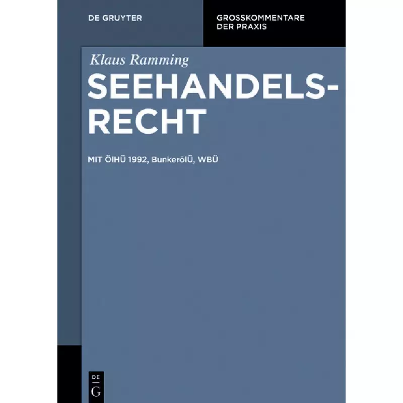 Seehandelsrecht Gesamtwerk