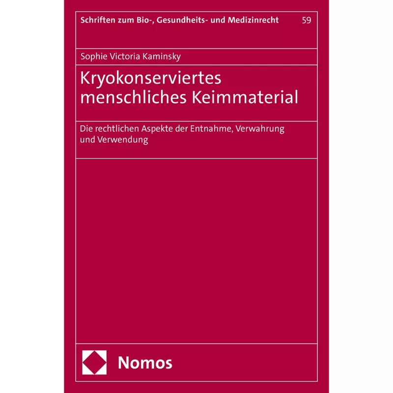 Kryokonserviertes menschliches Keimmaterial