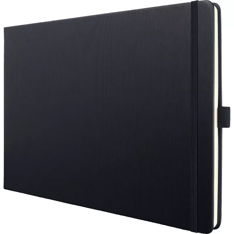 sigel Notizbuch Conceptum Panorama, ca. A4 quer, dotted, Hardcover, schwarz
