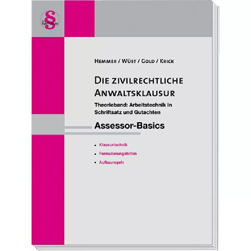 Die zivilrechtliche Anwaltsklausur