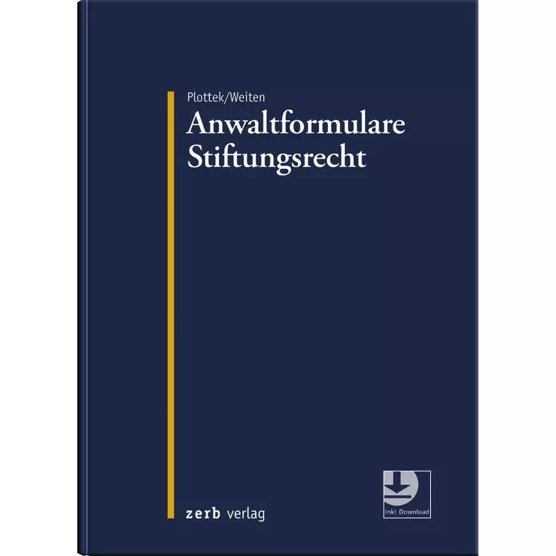 Anwaltformulare Stiftungsrecht