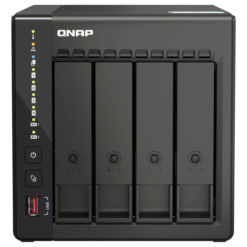 4-Bay QNAP TS-453E-8G Intel Celeron 2,6GHz Quad-Core