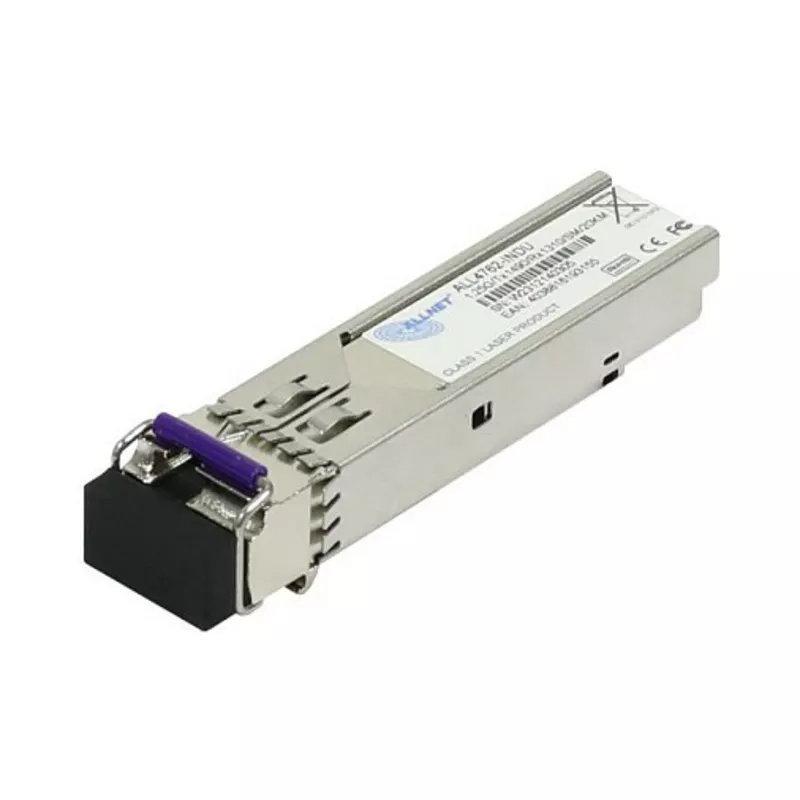 ALLNET Switch Modul ALL4762-INDU SFP(Mini-GBIC), 1000Mbit, WDM(Bidi)/LC, Tx1490nm/Rx1310nm, 9u, 20Km, Industrial -40/+85 Grad,