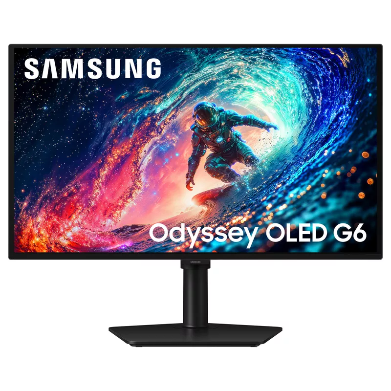 67cm/27 (2560x1440) Samsung S27HG612SU 16:9 WQHD QD-OLED 0,03ms 240Hz DisplayPort HDMI VESA HDR10+ FreeSync Black