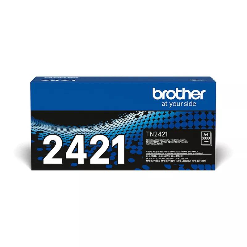 Brother TN2421 - Mit hoher Kapazitt - original - Tonerpatrone - fr Brother DCP-L2512, L2532, L2552, HL-L2352, L2372, MFC-L2712, L2732, L2752