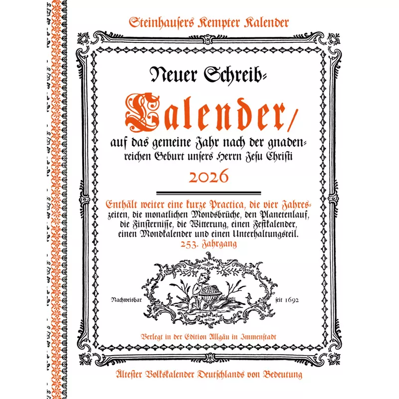 Buchkalender Kempter  SKK2026