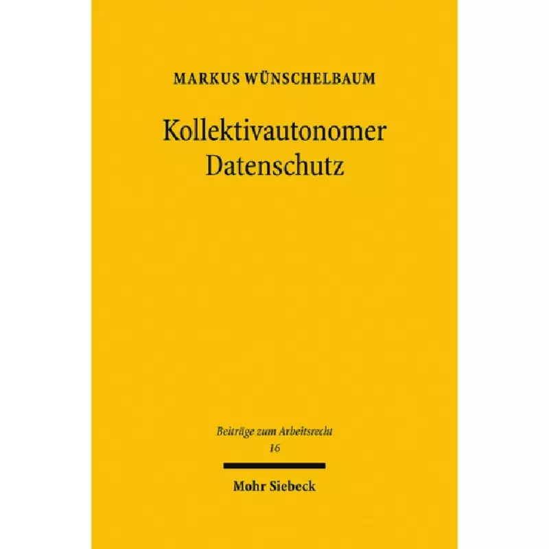 Kollektivautonomer Datenschutz