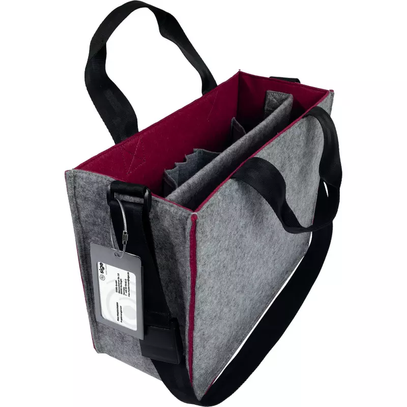 Sigel Desk Sharing Bag Bicolor M, Filz
