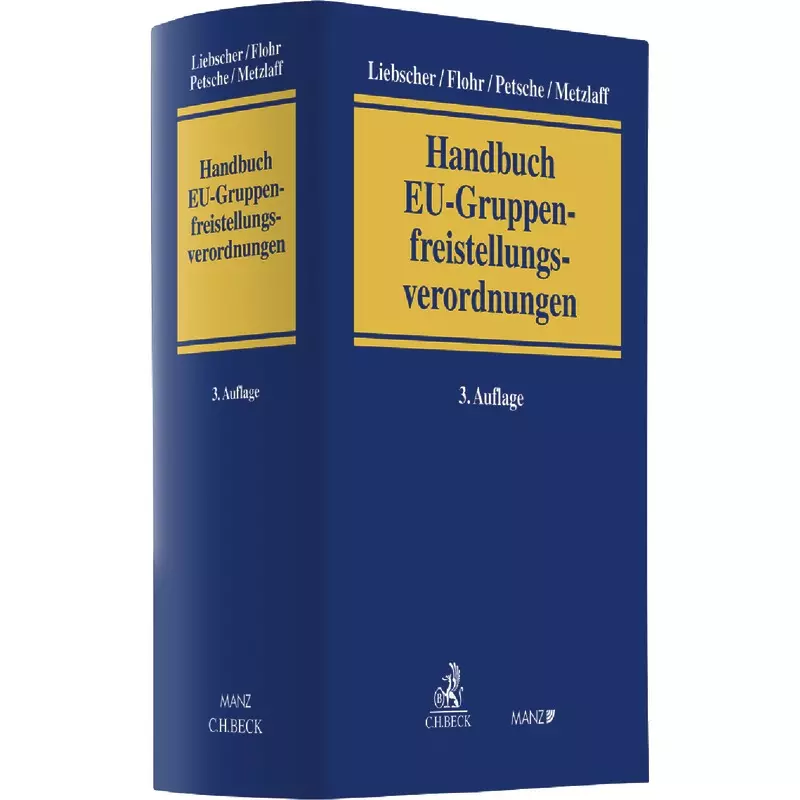 Handbuch der EU-Gruppenfreistellungsverordnungen