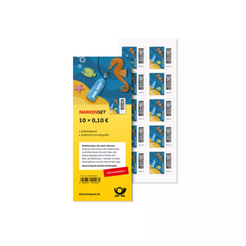 Briefmarke Ergänzungsmarke 10ct 10St
