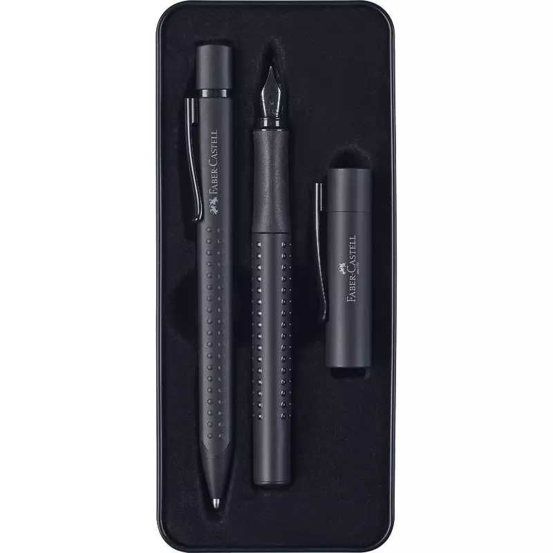 FABER-CASTELL Geschenkset Grip 2011 Edition Füller und Kugelschreiber