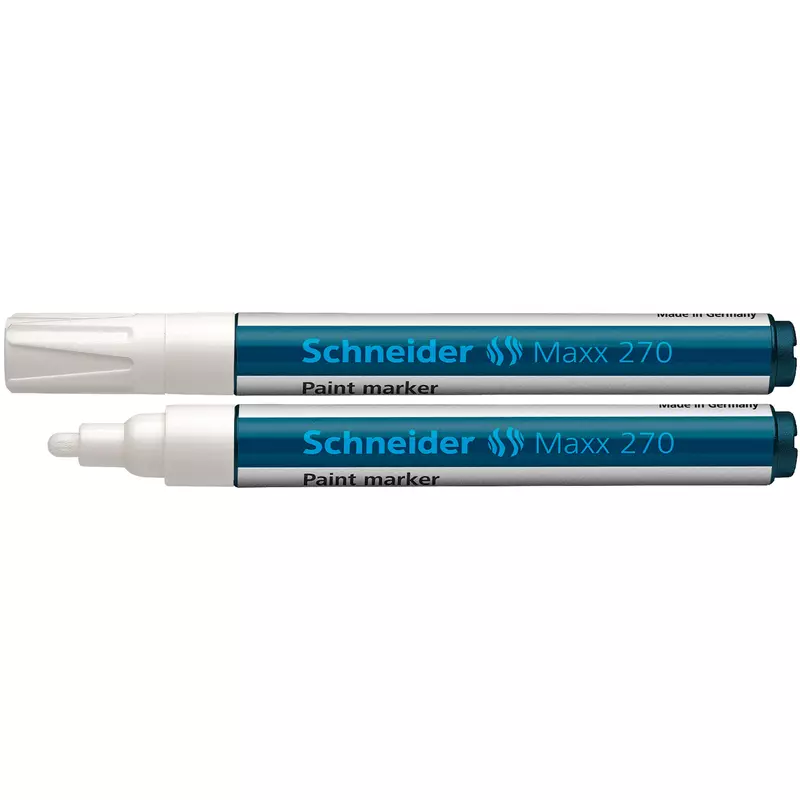 Schneider Lackmarker Maxx 270 1-3mm Rundspitze weiß
