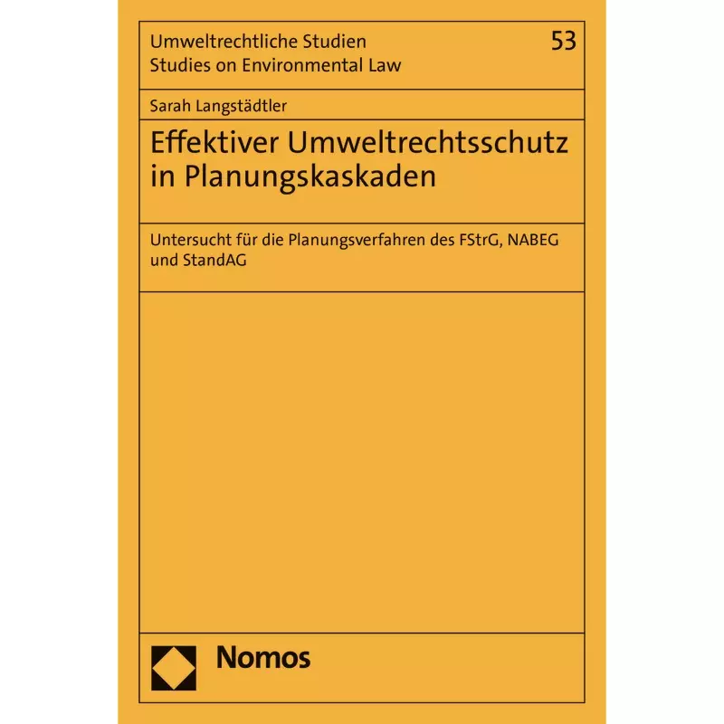 Effektiver Umweltrechtsschutz in Planungskaskaden