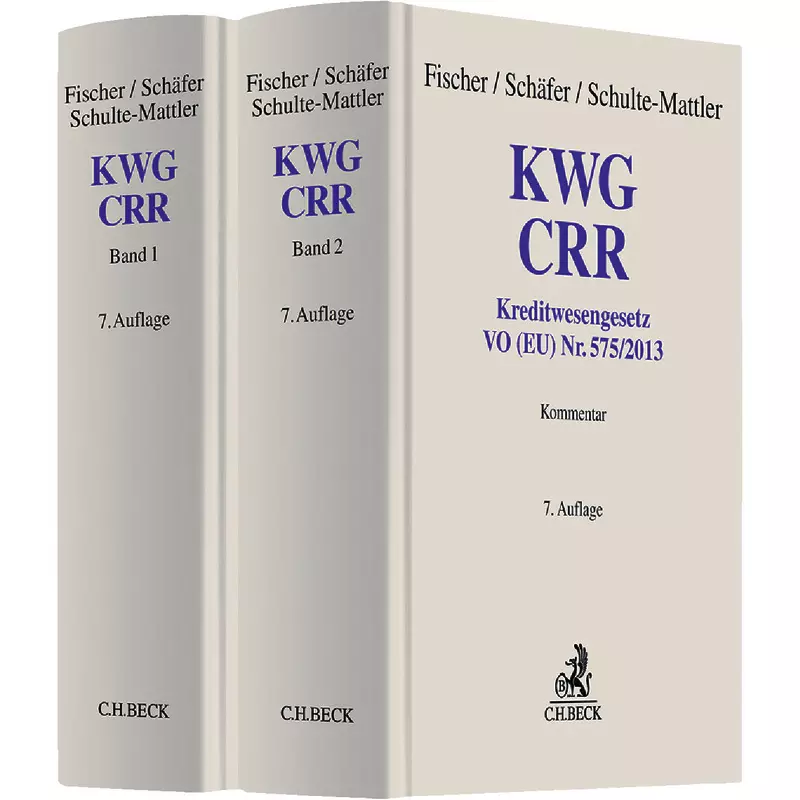 KWG, CRR - Band I und Band II