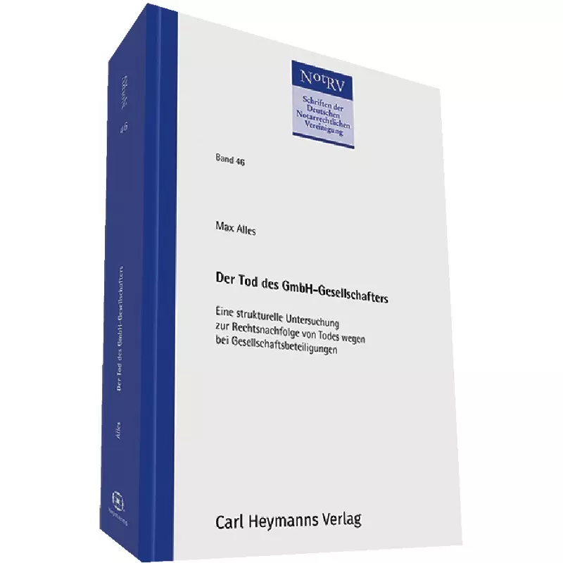 Der Tod des GmbH-Gesellschafters
