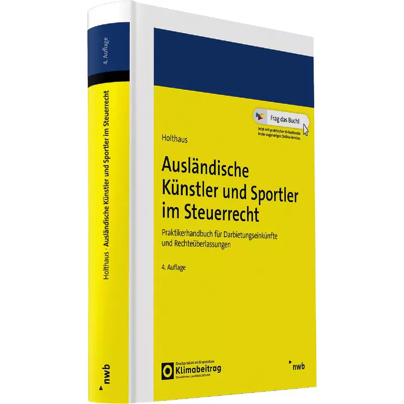 Ausländische Künstler und Sportler im Steuerrecht