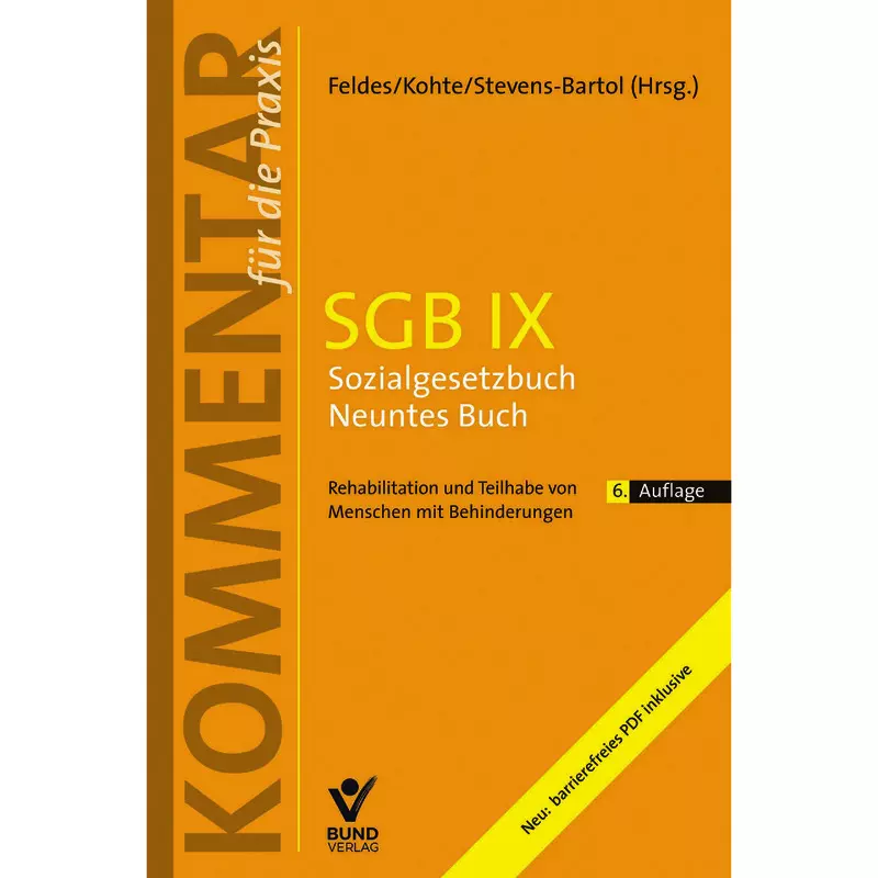 SGB IX - Sozialgesetzbuch Neuntes Buch