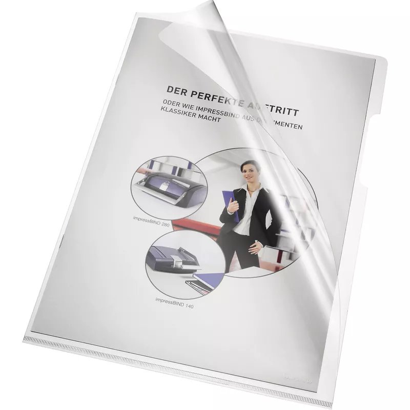 Bene Sichthülle DIN A4 HPVC tr 100 St.