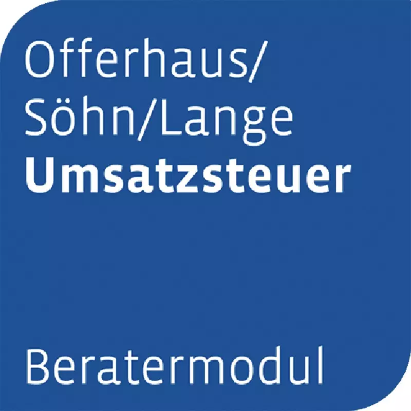 Otto Schmidt Beratermodul Offerhaus/Söhn/Lange Umsatzsteuer