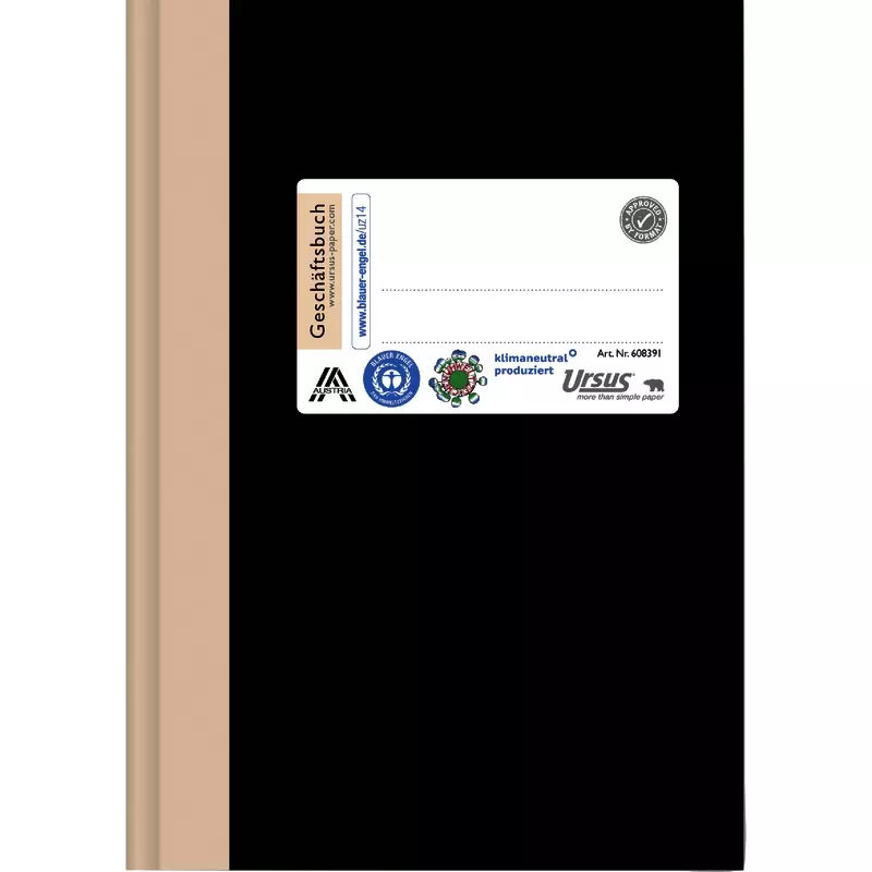 Staufen green Geschäftsbuch DIN A6, kariert